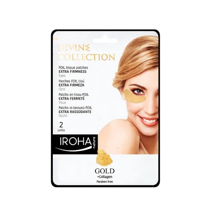 Iroha Nature Gold Patches Extra Firmness Eyes - unisex - Teknashop Ltd