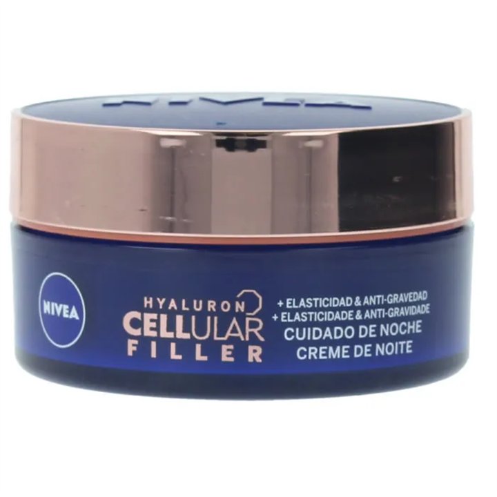 Nivea Hyaluron Cellular Filler Night Cream 50ml - unisex - Teknashop Ltd