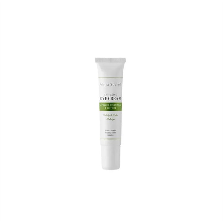 Alma Secret Eye Cream Antiedad Con Aguacate, Té Verde y Cafeína 10ml - unisex - Teknashop Ltd