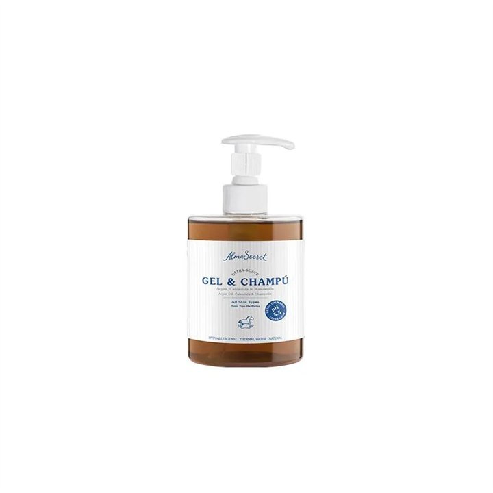 Alma Secret Gel-Champú Suave Con Argán, Caléndula y Manzanilla 500ml - unisex - Teknashop Ltd