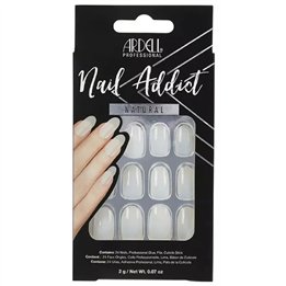 Ardell Nail Addict Natural Oval False Nails - unisex - Teknashop Ltd
