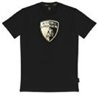 LAMBORGHINI SIZE L T-SHIRT TWO SIDES LOGO BLACK