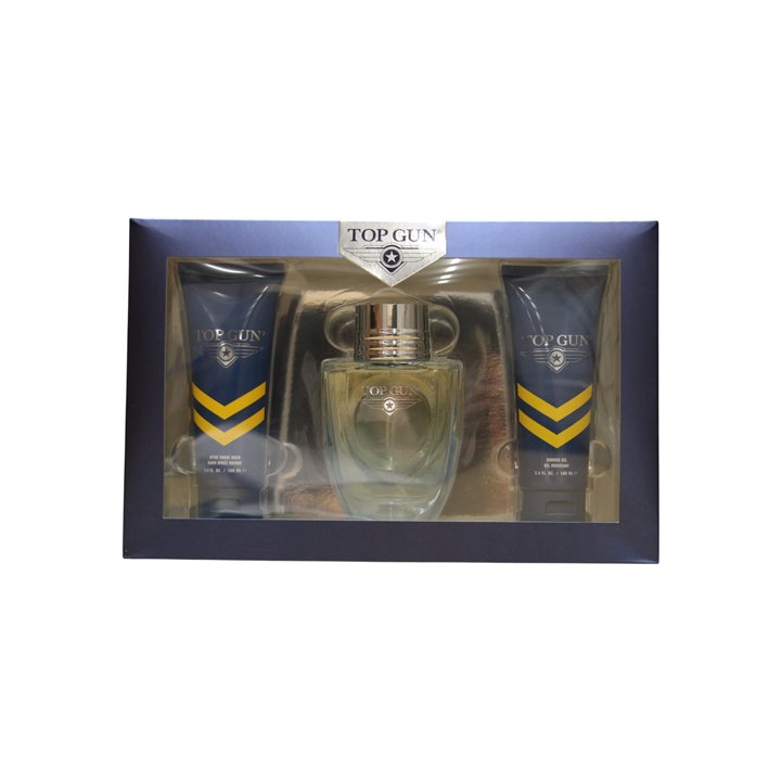 Set Top Gun: Rivet, Eau De Toilette, For Men, 100 ml + Rivet, Hydrating, Body Wash, Body & Hair, 100 ml + Rivet, Hydrating, Afte
