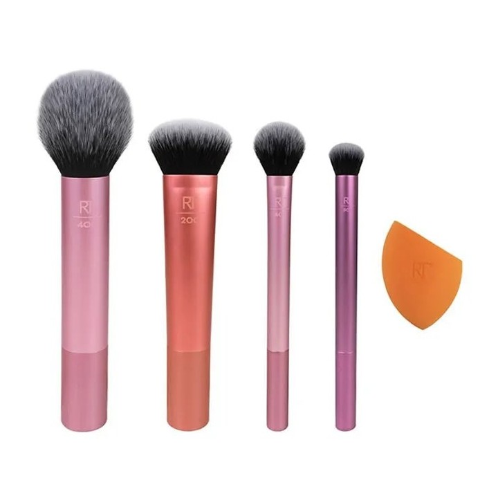 Real Techniques Everyday Essentials Set 5 Pieces - unisex - Teknashop Ltd