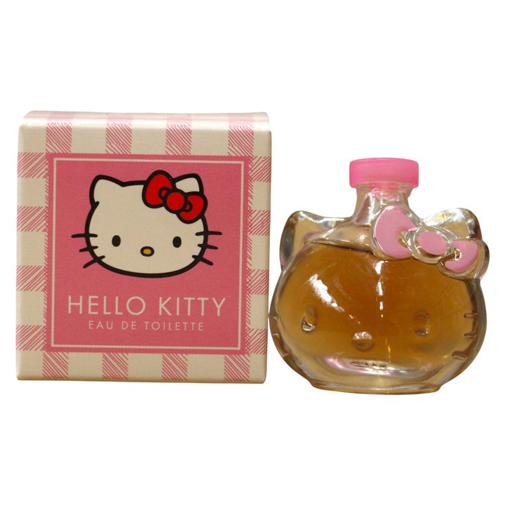 Hello Kitty, Iconic Vichy Rose, Eau De Toilette, For Girls, 5 ml *Miniature - Teknashop Ltd