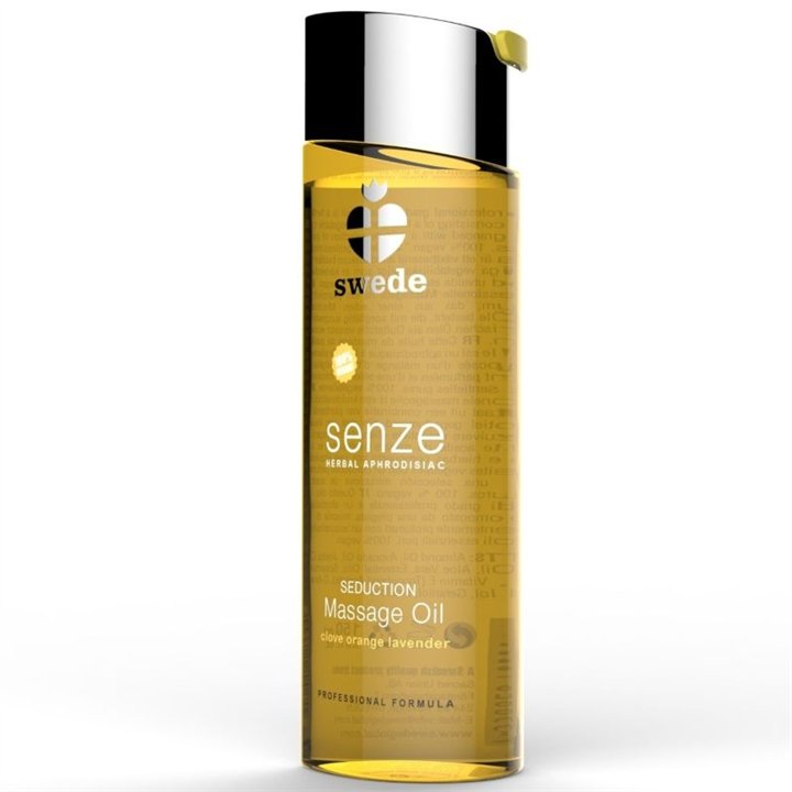 SWEDE - HERBAL APHRODISIAC MASSAGE OIL SEDUCTION 150 ML - D-222167 - Teknashop Ltd