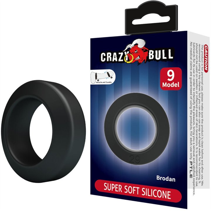 CRAZY BULL - BRODAN SILICONE RING MODEL 9 - D-243833 - Teknashop Ltd