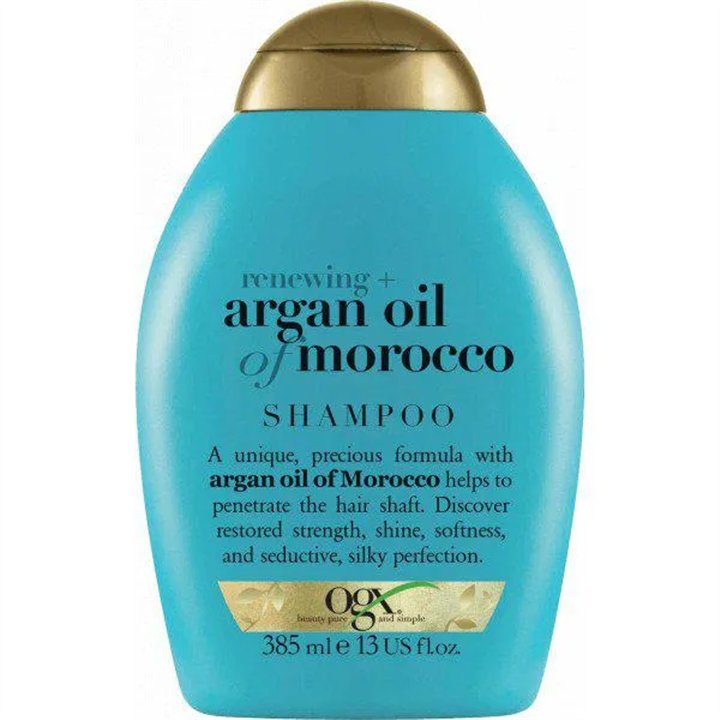 Ogx Renewing Hair Shampoo Argan Oil 385ml - unisex - Teknashop Ltd