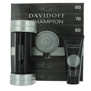 Davidoff Champion Eau De Toilette Spray 90ml Set 2 Pieces - unisex - Teknashop Ltd