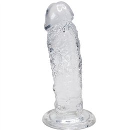 ALIVE - MAJESTIC REALISTIC PENIS TRANSPARENT 14.7 CM - D-237146 - Teknashop Ltd