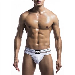 MOB - CLASSIC WHITE THONG SIZE M - D-243495 - Teknashop Ltd