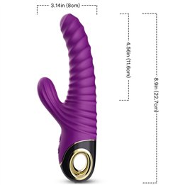 ARMONY - ETERNITY VIBRATOR SILICONE PURPLE - D-237926 - Teknashop Ltd