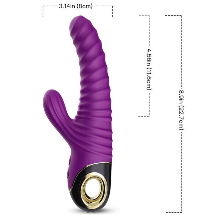 ARMONY - ETERNITY VIBRATOR SILICONE PURPLE - D-237926 - Teknashop Ltd