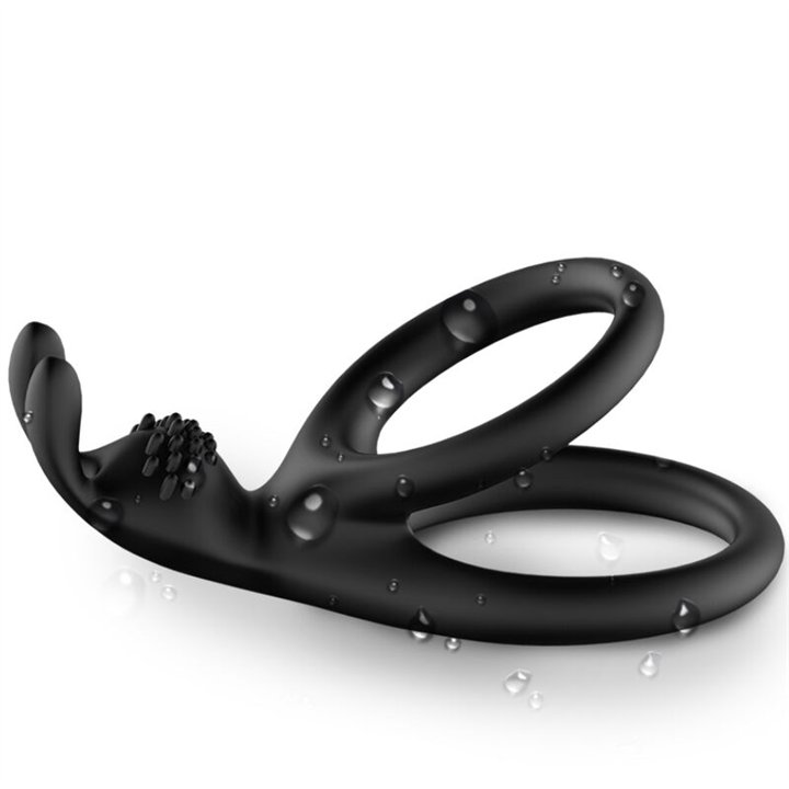 ARMONY - TENSY DOUBLE RABBIT RING BLACK - D-238017 - Teknashop Ltd