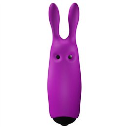 ADRIEN LASTIC - LASTIC POCKET VIOLET RABBIT VIBRATOR - D-237063 - Teknashop Ltd