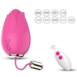 ARMONY - MANDALA EGG VIBRATOR G-SPOT REMOTE CONTROL FUCHSIA - D-238057 - Teknashop Ltd