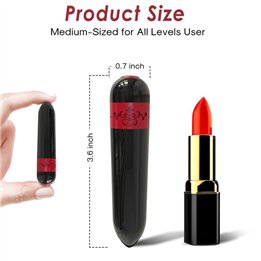ARMONY - ROCKET VIBRATOR BULLET BLACK - D-238059 - Teknashop Ltd