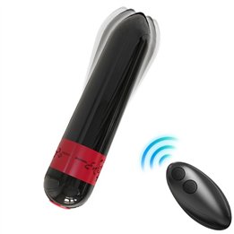 ARMONY - ROCKET VIBRATOR BULLET REMOTE CONTROL BLACK - D-238061 - Teknashop Ltd