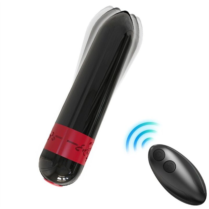 ARMONY - ROCKET VIBRATOR BULLET REMOTE CONTROL BLACK - D-238061 - Teknashop Ltd