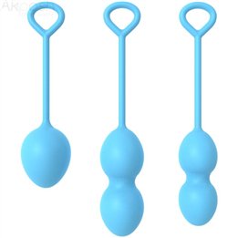 ARMONY - ANABIOSIS VAGINAL DUMBBELL 3 LEVELS BLUE - D-241128 - Teknashop Ltd