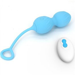 ARMONY - BLOSSOMS VAGINAL DUMBBELL VIBRATION REMOTE CONTROL 10 VIBRATIONS BLUE - D-241131 - Teknashop Ltd
