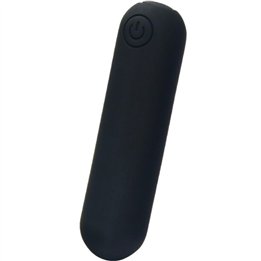 ARMONY -SPLASH HEHE VIBRATOR BULLET SILICONE 10 VIBRATIONS 65 X 15 CM BLACK - D-241133 - Teknashop Ltd