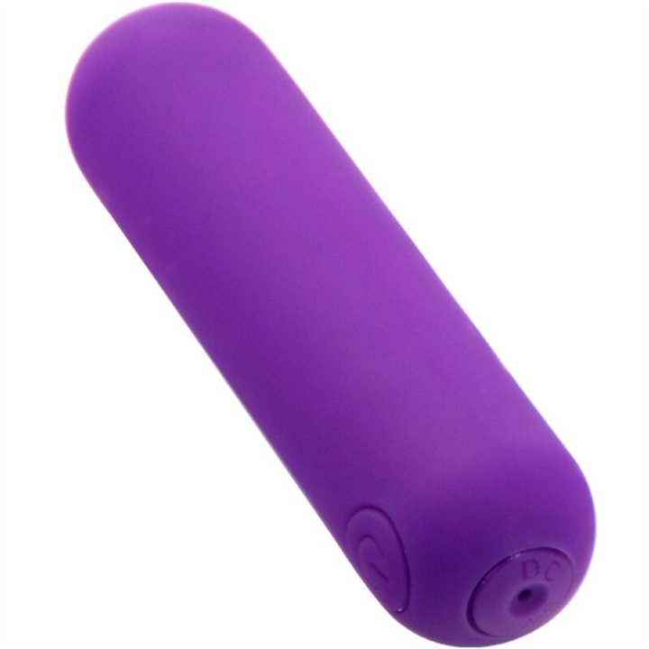 ARMONY - SPLASH HAHA VIBRATOR BULLET SILICONE 10 VIBRATIONS 75 X 19 CM PURPLE - D-241137 - Teknashop Ltd