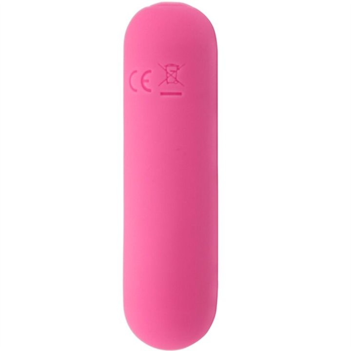 ARMONY - SPLASH HAHA VIBRATOR BULLET SILICONE 10 VIBRATIONS 75 X 19 CM PINK - D-241140 - Teknashop Ltd