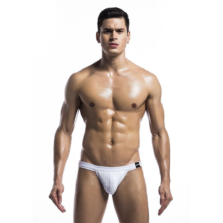 MOB - WHITE FETISH JOCKSTRAP SWIMSUIT SIZE S - D-243512 - Teknashop Ltd