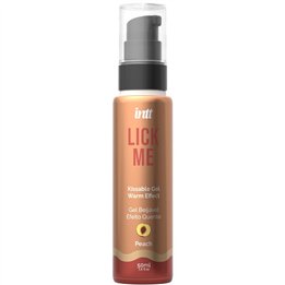 INTT - LICK ME PEACH EDIBLE GEL HEAT EFFECT - D-241744 - Teknashop Ltd