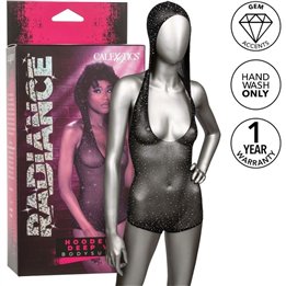 CALEXOTICS - RADIANCE HOODED DEEP V BODYSUIT - D-238359 - Teknashop Ltd