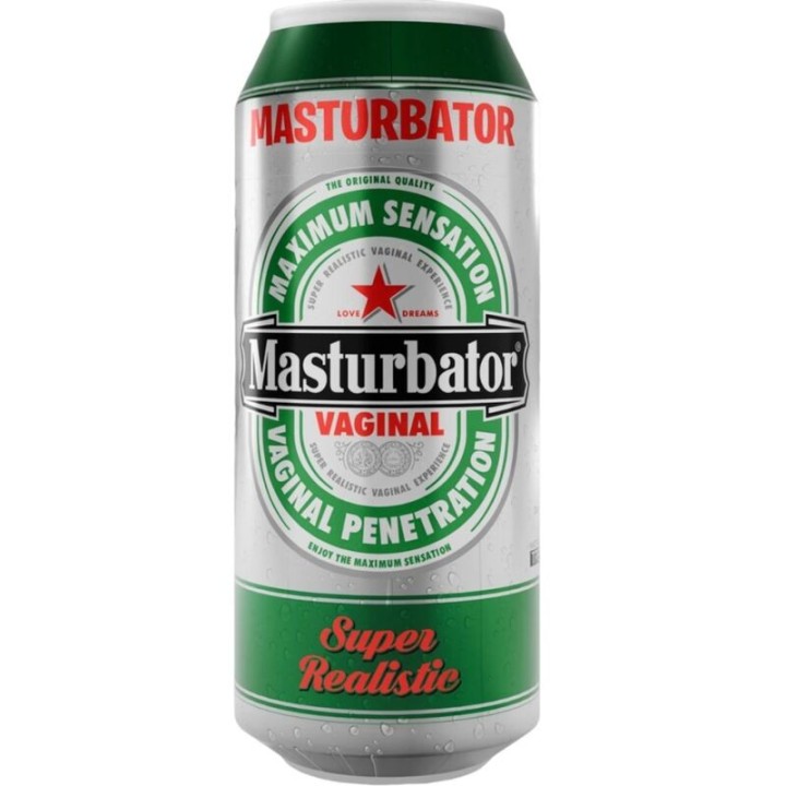 ALIVE - MALE MASTURBATOR VAGINA BEER CAN - D-241912 - Teknashop Ltd
