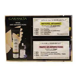 Rituel Anti-Imperfections Set Garancia: Marabout Sulphurous, Purifying, Cleansing Cream, 30 g *Tester + Marabout Elixir, Oil Fre