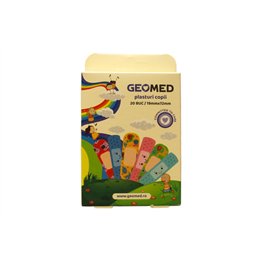 Set, Geomed, Geomed, Protective, Wound Dressings, 19 x 72 mm, 20 pcs - Teknashop Ltd