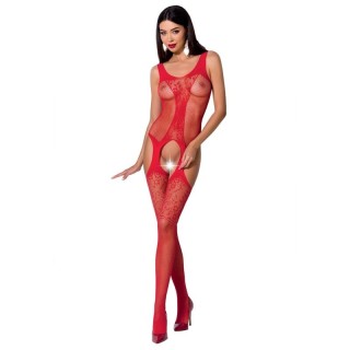 PASSION - WOMAN BS072 BODYSTOCKING ONE SIZE RED - D-225561 - Teknashop Ltd