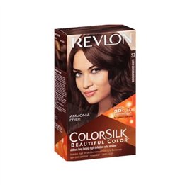 Revlon Colorsilk Ammonia Free 37 Dark Golden Brown  - unisex - Teknashop Ltd