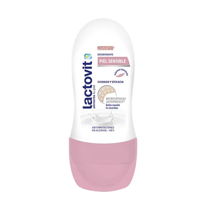 Lactovit Sensitive Deodorant Roll On 50ml - unisex - Teknashop Ltd