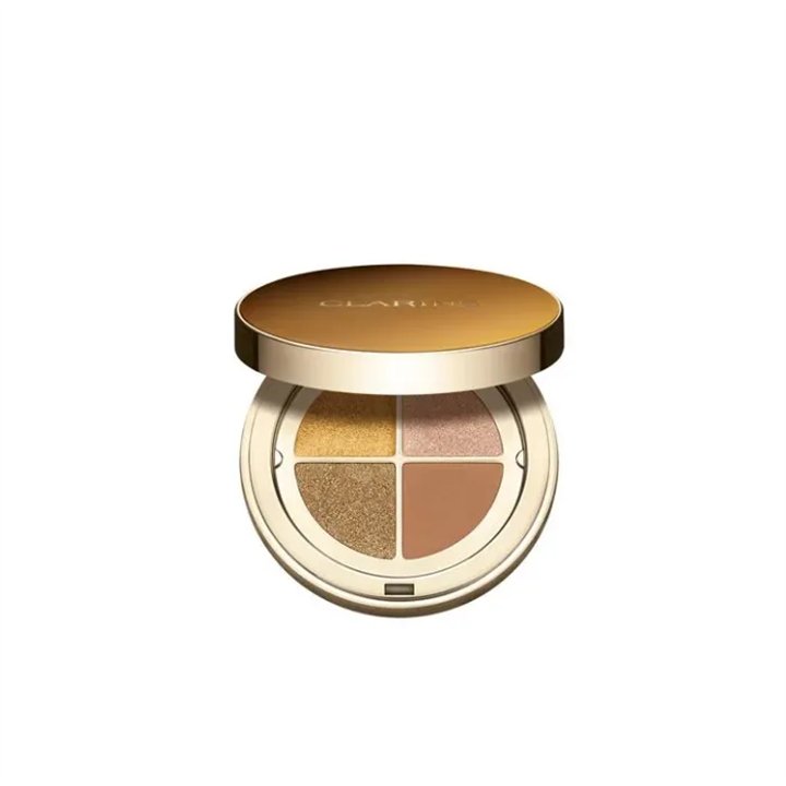 Clarins Ombre 4-Colour Eyeshadow Palette  07 Bronze Gradation - unisex - Teknashop Ltd
