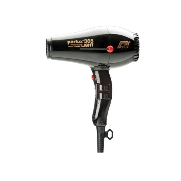 Parlux Hair Dryer 385 Powerlight Ionic Ceramic Black  - unisex - Teknashop Ltd
