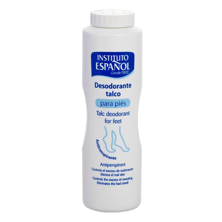 Instituto Español Talc Deodorant For Feet 185g - unisex - Teknashop Ltd