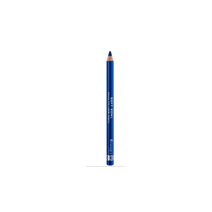 Rimmel Soft Khol Kajal Eyeliner Pencil 021 Denim Blue - unisex - Teknashop Ltd