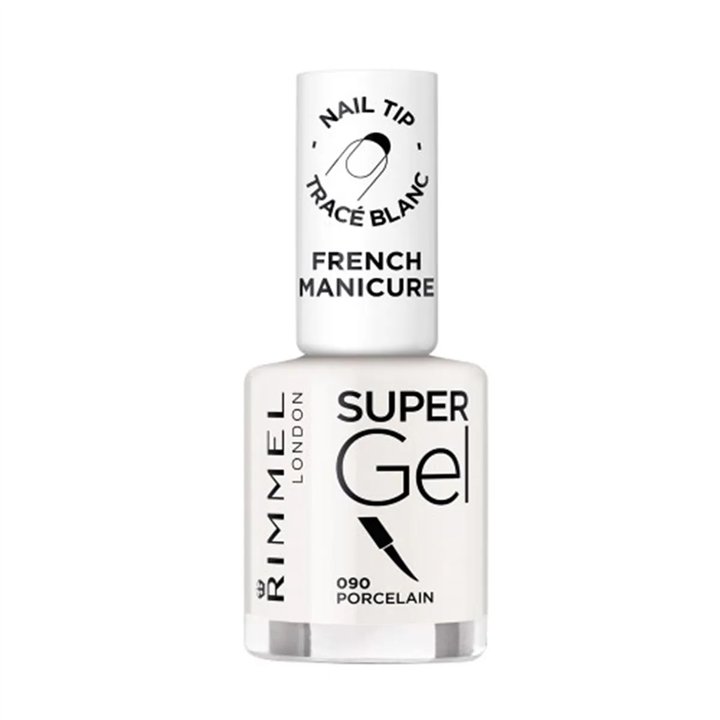 Rimmel London Super Gel French Manicure 090 Porcelain - unisex - Teknashop Ltd