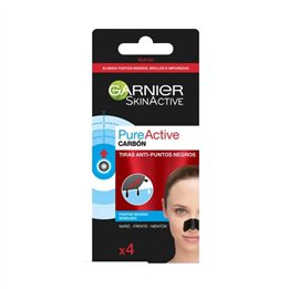 Garnier PureActive Anti-Blackheads Strip x4 - unisex - Teknashop Ltd