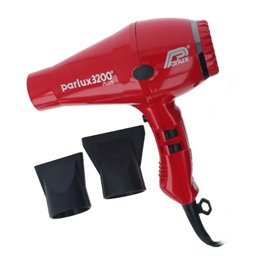 Parlux Hair Dryer 3200 Compact Plus Red - unisex - Teknashop Ltd