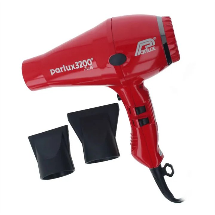 Parlux Hair Dryer 3200 Compact Plus Red - unisex - Teknashop Ltd