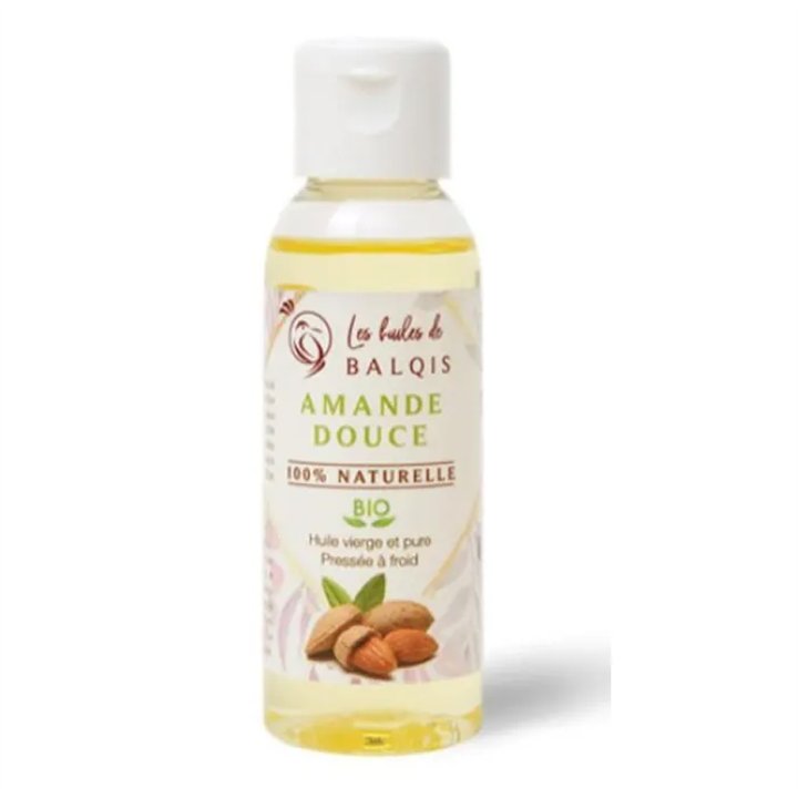 Les Huiles De Balquis Amande Douce 100% Organic Virgin Oil 50ml - unisex - Teknashop Ltd