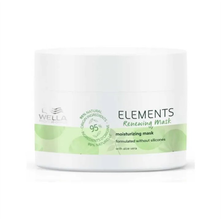 Wella Elements Renewing Mask Paraben Free  - unisex - Teknashop Ltd
