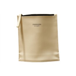 Calvin Klein, Calvin Klein, GWP Textile Pouch, White - Teknashop Ltd