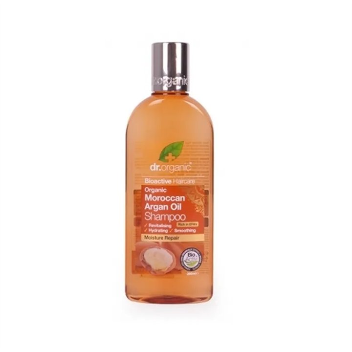 Dr.Organic Moroccan Argan Oil Shampoo 265ml - unisex - Teknashop Ltd