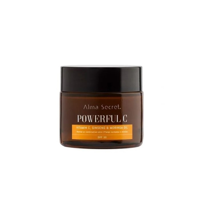 Alma Secret Powerful C Antiedad Iluminadora Moringa Spf30 50ml - unisex - Teknashop Ltd